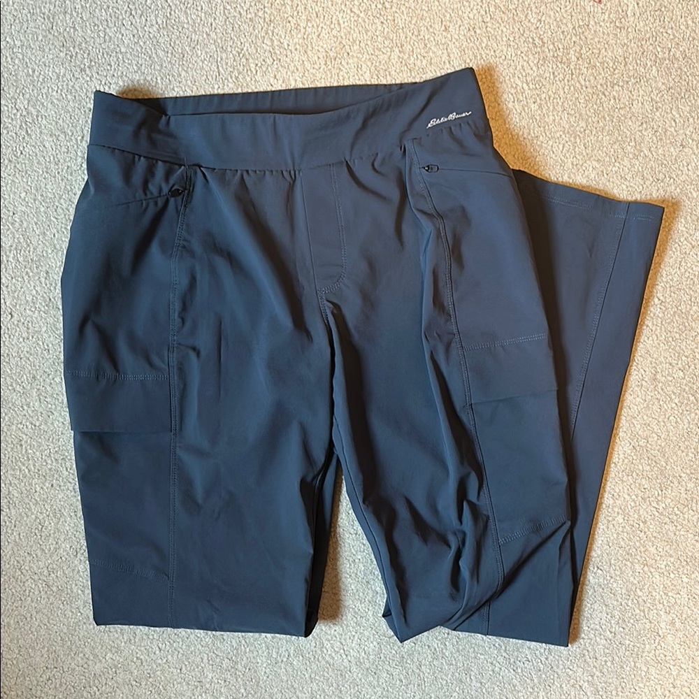 Women’s Eddie Bauer casual pants. Dark gray, size 6.